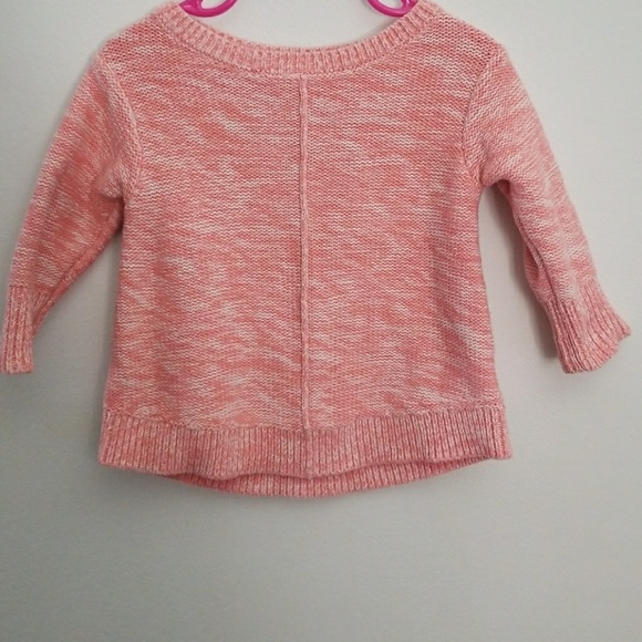 Old Navy pink sweater. 12-18mos - Picture 1 of 4